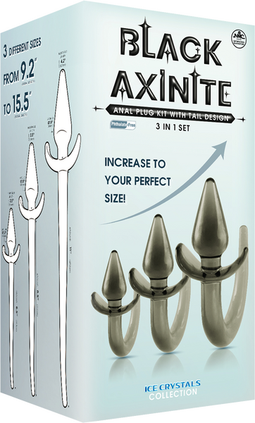 3 in 1 Anal Plug Kit – Flexible Hygienic Plug with Tail > Anal Range > Tail Butt Plugs - Tophatter Daily Deals