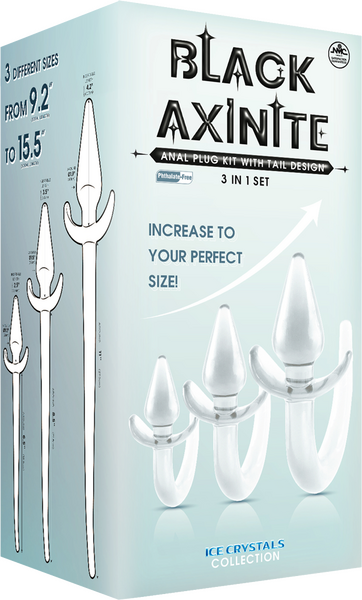 3 in 1 Anal Plug Kit – Flexible Hygienic Plug with Tail > Anal Range > Tail Butt Plugs - Tophatter Daily Deals