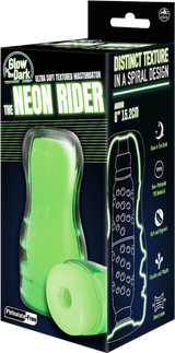 Neon Rider – Glow in the Dark Flexible 6 Inch Masturbator > Sex Toys For Men > Masturbators > Manual - Tophatter Daily Deals