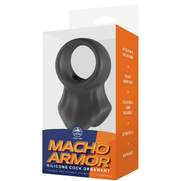 Silicone Cock and Ball Ring – Flexible Durable Hygienic Silicone Ring > Cock Ring > Sling - Tophatter Daily Deals
