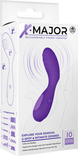 Rechargeable Finger Vibrator – Soft Flexible One-Handed Operation > Vibrators > Finger Vibrators - Tophatter Daily Deals