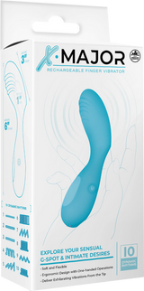 Rechargeable Finger Vibrator – Soft Flexible One-Handed Operation Vibrator > Vibrators > Finger Vibrators - Tophatter Daily Deals