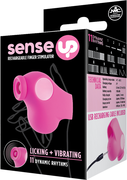 Rechargeable Finger Stimulator (Pink) – USB Rechargeable with 11 Dynamic Rhythms > Vibrators > Finger Vibrators - Tophatter Daily Deals