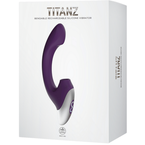 Thumping Rechargeable Silicone Vibrator – 13cm Insertable Length Bendable Shaft Vibrator > Vibrators > G-Spot - Tophatter Daily Deals