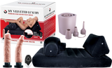 Premium Inflatable Bed with Velvet Surface and 2 Silicone Vibrators – Remote-Controlled Bed Set > Sex Toys > Sex Positioners - Tophatter Daily Deals