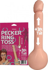 Pecker Ring Toss – Inflatable Party Game Set with Six Plastic Rings > Novelties > Games - Tophatter Daily Deals
