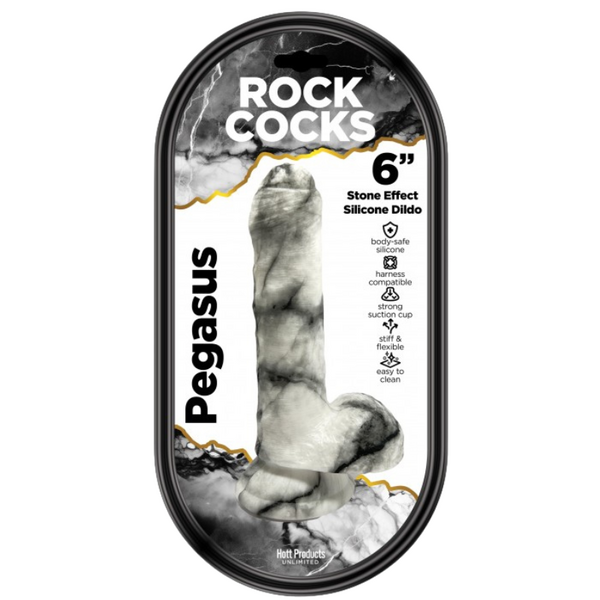 Rock Cocks Pegasus – 6 Inch Textured Dildo > Dildos > Fantasy - Tophatter Daily Deals