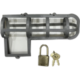 Cock Block – Adjustable Lockable Male Chastity Device with Master Lock and Key > Novelties > Gag Gifts - Tophatter Daily Deals