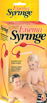 Enema Syringe – Durable Soft Pump and Hose with Double-Sided Plastic Tip for Anal and Vaginal Use > Essentials > Feminine Care - Tophatter Daily Deals
