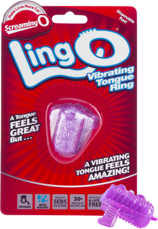 Screaming O LingO – Rechargeable Tongue Vibrator > Vibrators > Unconventional - Tophatter Daily Deals