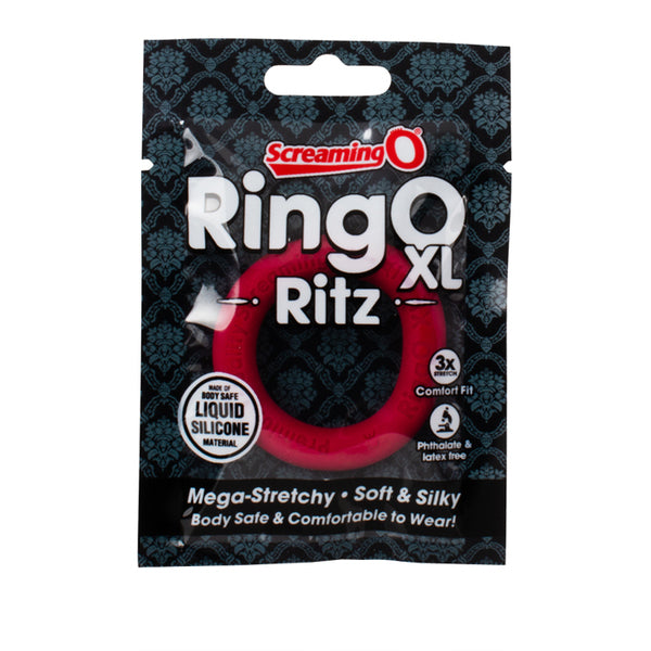 RingO Ritz XL (Black) Cockring > Cock Ring > Single - Tophatter Daily Deals