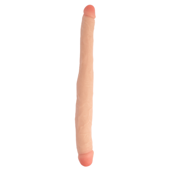 Double Trouble – Realistic Feel Dual Dildo for Anal and Vaginal Use > Dildos > Double Dildos - Tophatter Daily Deals