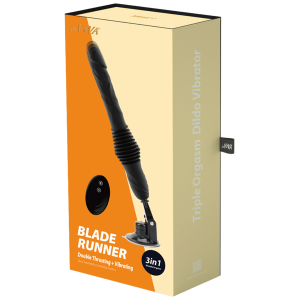 LaViva Blade Runner – Double Thrusting and Vibrating Premium Vibrator > Vibrators > Standard Vibrators - Tophatter Daily Deals