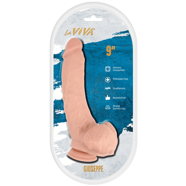Giuseppe 9 Inch Dildo > Dildos > Realistic Dildos - Tophatter Daily Deals