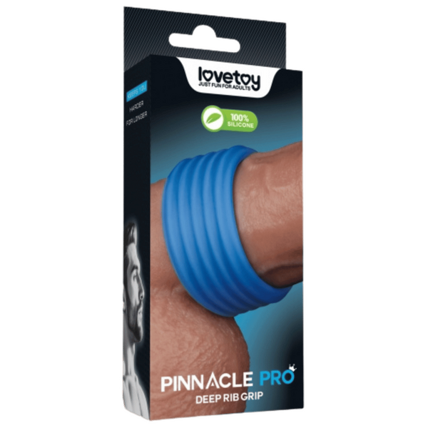 Deep Rib Grip Ring – Silicone Stretch Grip Ring > Cock Ring > Single - Tophatter Daily Deals