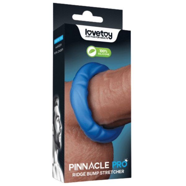 Ridge Bump Stretcher – Textured Stretching Sleeve > Cock Ring > Single - Tophatter Daily Deals