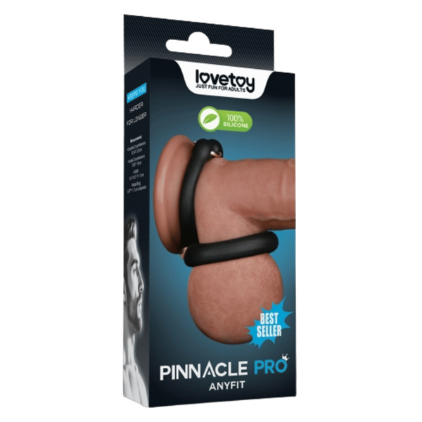 AnyFit Silicone Stretcher Ring – Adjustable Dual-Loop Silicone Stretcher > Cock Ring > Adjustable - Tophatter Daily Deals