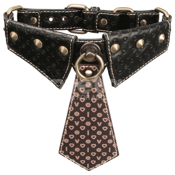 Rebellion Reign Collar with Leash – Luxury PU Leather Bondage Accessory > Bondage Gear > Collars & Leashes - Tophatter Daily Deals