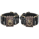 Deluxe Ankle Cuffs – Luxury PU Ankle Cuffs with Bronze Spikes > Bondage Gear > Restraints - Tophatter Daily Deals