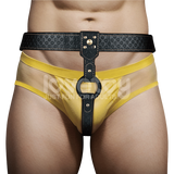 Rebellion Reign Strap-On Harness – Adjustable Durable PU Material Strap-On Harness > Dildos > Strap On Harnesses - Tophatter Daily Deals