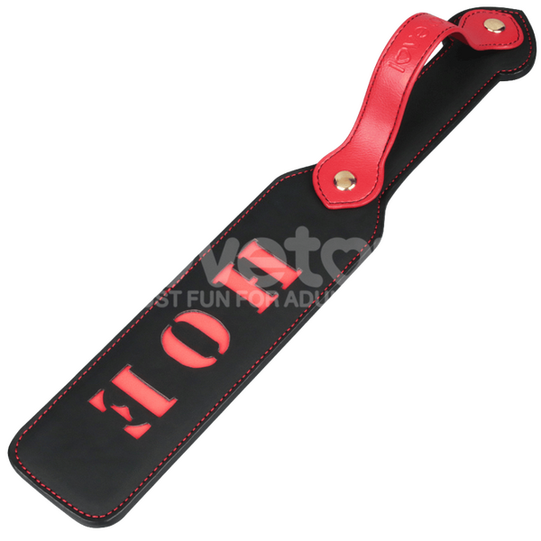 Rebellion Reign – 15 Inch PU Paddle with Cut-Out Design Paddle > Bondage Gear > Paddles - Tophatter Daily Deals