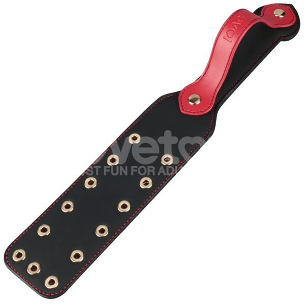 Rebellion Reign Dual-Branch Paddle – Durable PU Sensory Paddle 15 Inch > Bondage Gear > Paddles - Tophatter Daily Deals