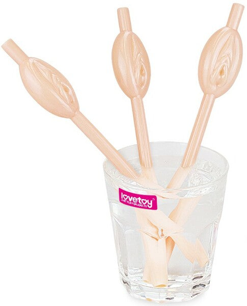 Pussy Straws 9 Pack – Flexible Straw Set > Novelties > Party Supplies - Tophatter Daily Deals