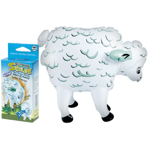 Storming Stella Mini Blow-Up Sheep – 12 Inch Inflatable Toy > Novelties > Gag Gifts - Tophatter Daily Deals