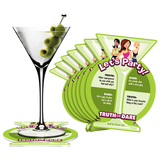 Truth or Dare Party Coasters – Party Game Accessories > Novelties > Party Supplies - Tophatter Daily Deals