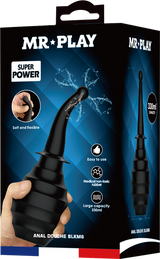 Anal Douche Black Large Capacity – Ergonomic Flexible Nozzle Anal Douche > Essentials > Douches - Tophatter Daily Deals