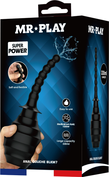 Anal Douche BLKM7 – Large Capacity Flexible Nozzle Anal Douche > Essentials > Douches - Tophatter Daily Deals