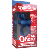 Ohare XL (Black | Blue | Green) – Rechargeable Large Rabbit Vibrator > Cock Ring > Vibrating - Tophatter Daily Deals