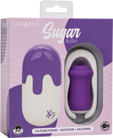 Sugar Rush – Silicone Suction Stimulator with 10 Functions and Travel Case > Vibrators > Ladies > Clitoral Vibrators and Stimulators - Tophatter Daily Deals
