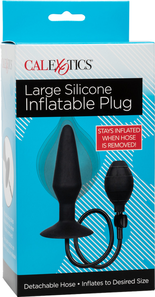 CalExotics Medium Silicone Inflatable Plug – Inflatable Anal Plug with Detachable Hose > Anal Range > Tunnel and Stretchers - Tophatter Daily Deals