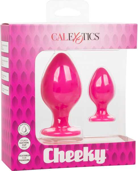 Cheeky Butt Plug Duo (Pink) – Playful Butt Plug Set > Anal Range > Butt Plug Kits - Tophatter Daily Deals