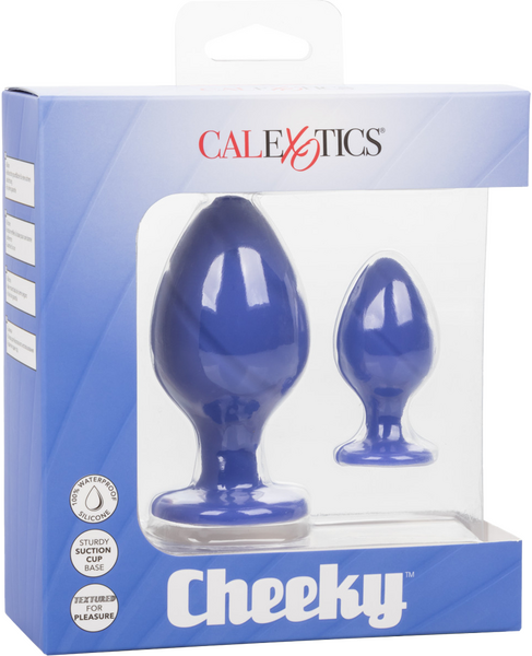 Cheeky Butt Plug Duo (Purple) – Playful Butt Plug Set > Anal Range > Butt Plug Kits - Tophatter Daily Deals