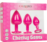 Cheeky Gems – Anal Training Kit with Three Graduated Anal Plugs > Anal Range > Butt Plug Kits - Tophatter Daily Deals