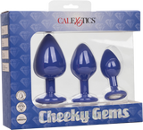 Cheeky Gems – Anal Training Kit with Three Graduated Anal Plugs > Anal Range > Butt Plug Kits - Tophatter Daily Deals