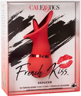 French Kiss Seducer – Compact Massager with 12 Functions Vibrator > Sex Toys For Ladies > Clitoral Vibrators and Stimulators - Tophatter Daily Deals
