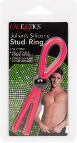 Julian's Silicone Stud Ring – Premium Stretchy Silicone Enhancer Ring > Cock Ring > Adjustable - Tophatter Daily Deals