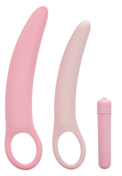 Inspire Vibrating Dilator 3-Piece Set – Ergonomic Silicone Vaginal Dilator Set > Sex Toys > Dilators - Tophatter Daily Deals