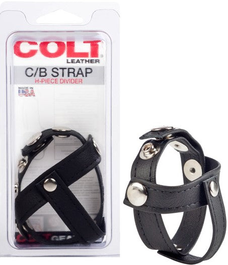 Colt Leather H-Piece Divider Strap – Leather Strap Accessory > Clothes > Mens Leather - Tophatter Daily Deals