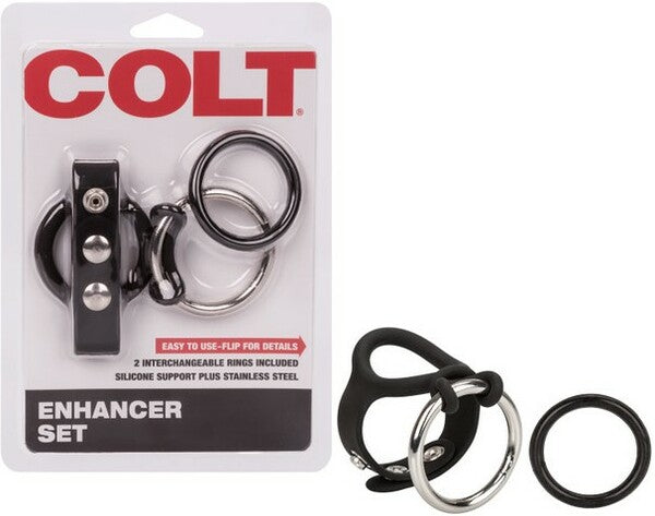 Colt Enhancer Set – Male Pleasure Cock Ring Set > Cock Ring > Sets - Tophatter Daily Deals