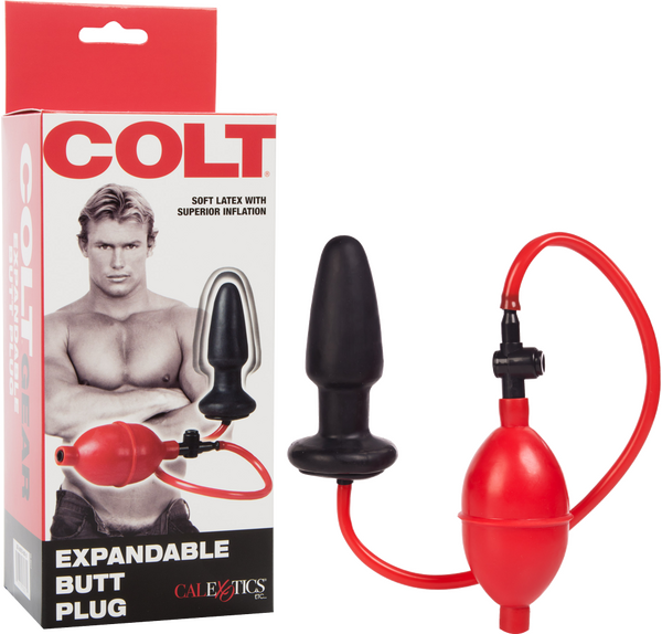 Colt Expandable Butt Plug – Adjustable Inflatable Anal Toy > Anal Range > Tunnel and Stretchers - Tophatter Daily Deals