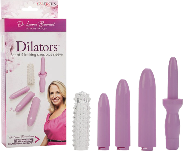Dr. Laura Berman Intimate Basics Dilator Set – Body Safe ABS Vibrating Massager Dilator Set > Sex Toys > Dilators - Tophatter Daily Deals