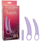 Isabelle Set of 2 Vibrating Silicone Dilators – Ergonomic Vaginal Dilators > Sex Toys > Dilators - Tophatter Daily Deals