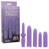 Dr. Laura Berman Dilators Set with Four Locking Sizes and Premium Silicone Textured Sleeve in Purple > Sex Toys > Dilators - Tophatter Daily Deals