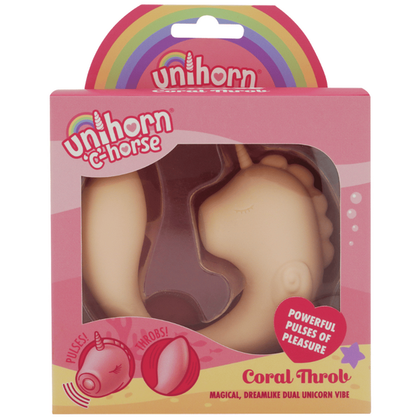 Ocean Peak Unihorn C-Horse – Soft Silicone Tail Oscillating Tongue Vibrator > Vibrators > Unconventional - Tophatter Daily Deals