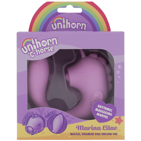 Ocean Peak Unihorn C-Horse Marina – Silicone Oscillating Tongue Vibrator > Vibrators > Unconventional - Tophatter Daily Deals