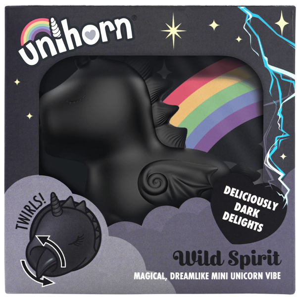 Wild Spirit The Lashing Tongue One – Mini Unicorn Vibrator with 10 Speeds and Motions > Vibrators > Ladies > Clitoral Vibrators and Stimulators - Tophatter Daily Deals